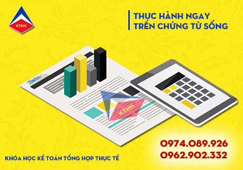 Thực hành kế toán ở Hà Nội ngay trên chứng từ sống