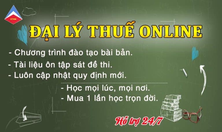 Ôn thi chứng chỉ hành nghề đại lý thuế online