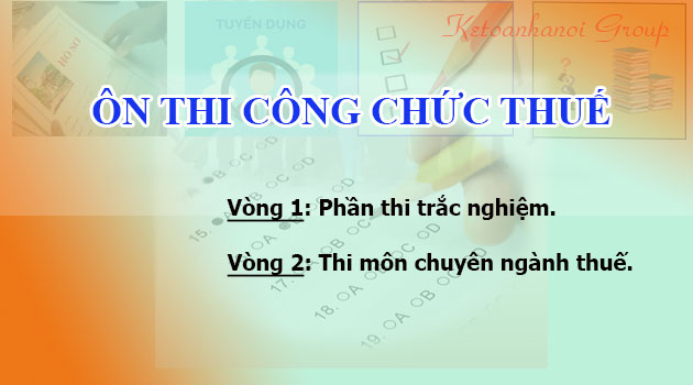 Điều kiện miễn môn thi công chức thuế.