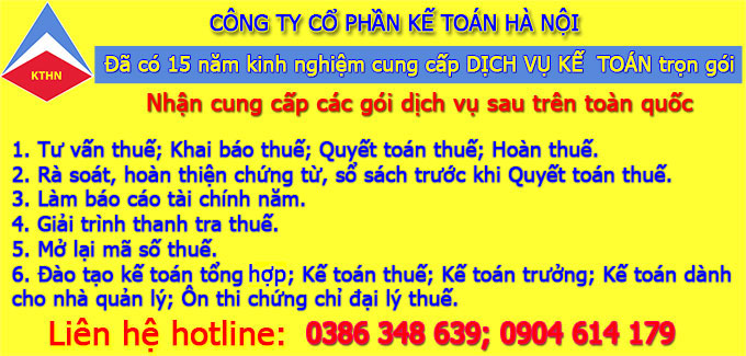 Nhận làm báo cáo thuế tại Đáp Cầu Bắc Ninh 