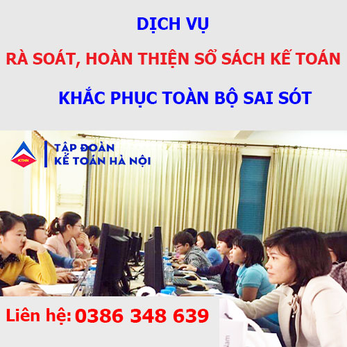  Dịch vụ hoàn thiện sổ sách kế toán tại Đống Đa