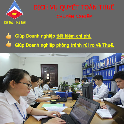 Dịch vụ quyết toán thuế TỐT NHẤT tại Quốc Oai Hà Nội.