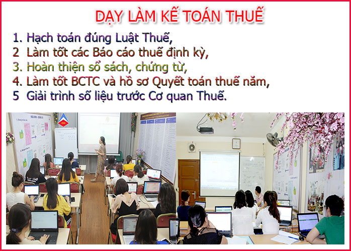 Lớp học kế toán thuế tại Kinh Bắc Bắc Ninh