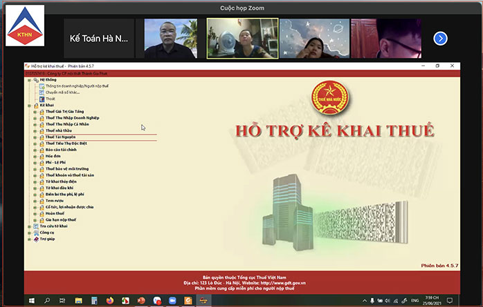 Lớp học kế toán online trực tuyến