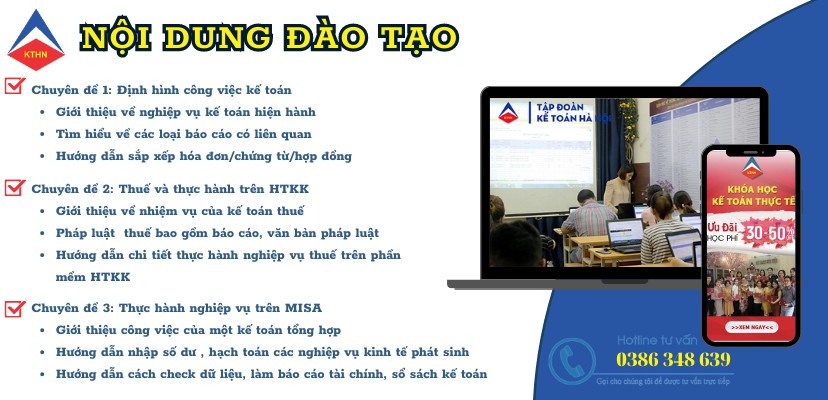 Địa chỉ dạy kế toán thuế chuyên sâu tại Thái Nguyên 