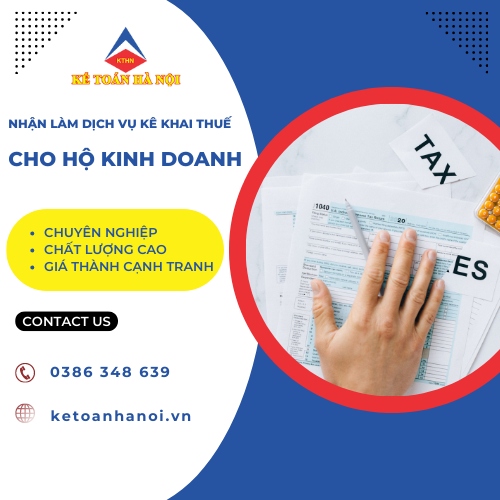 Thuê dịch vụ kê khai thuế cho hộ kinh doanh